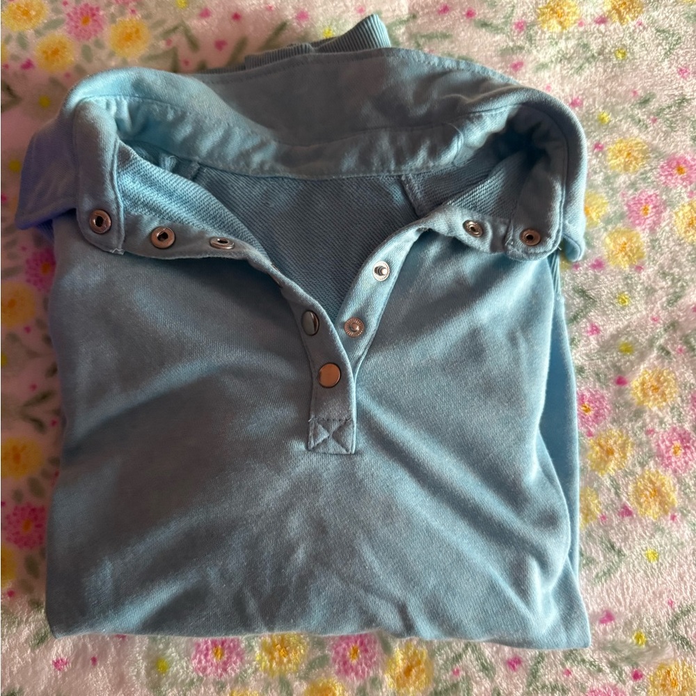 Light Blue Quarter Zip